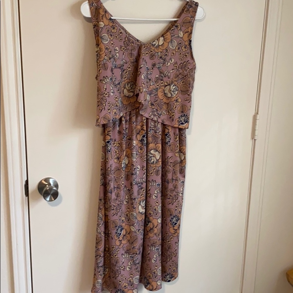 Everlasting Grey nursing dress size medium